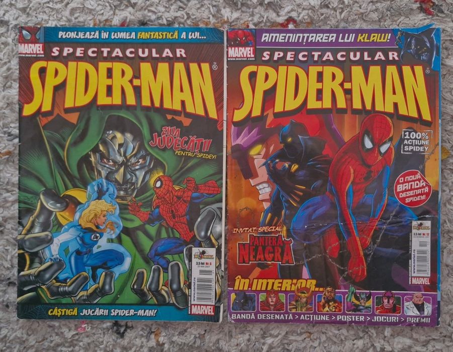 2 reviste Spider Man BD