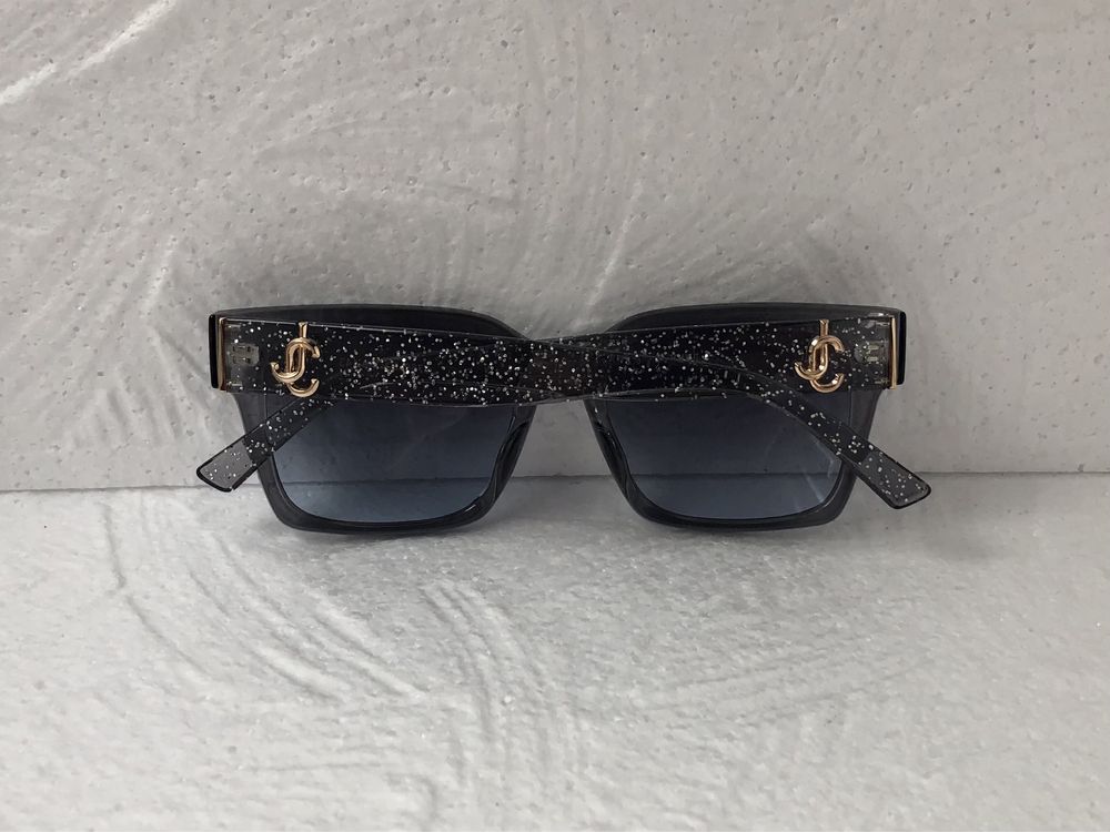 Jimmy Choo Дамски слънчеви очила 3 цвята черни правоъдълни квадратни