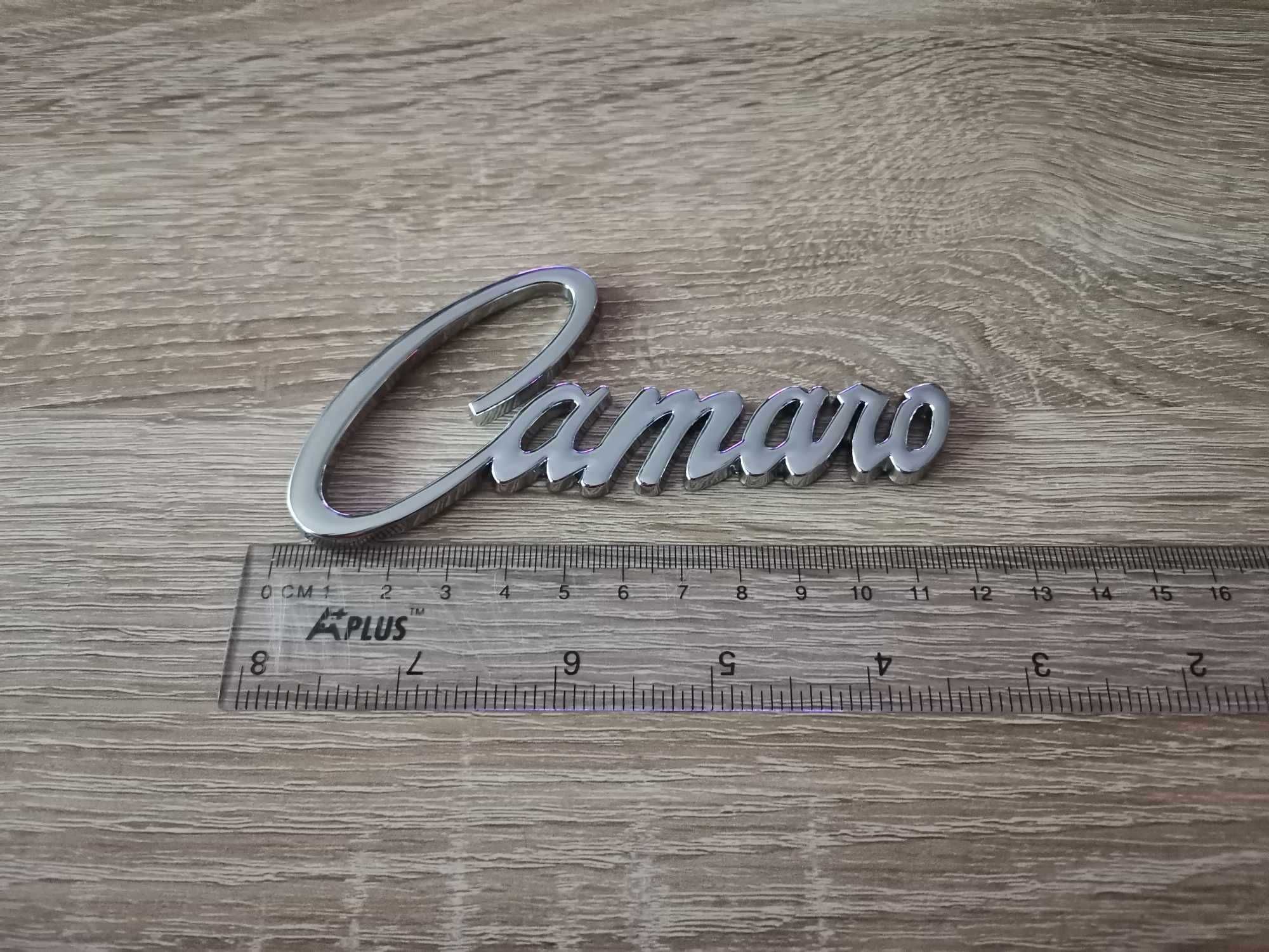 Chevrolet Camaro сребриста емблема стар стил