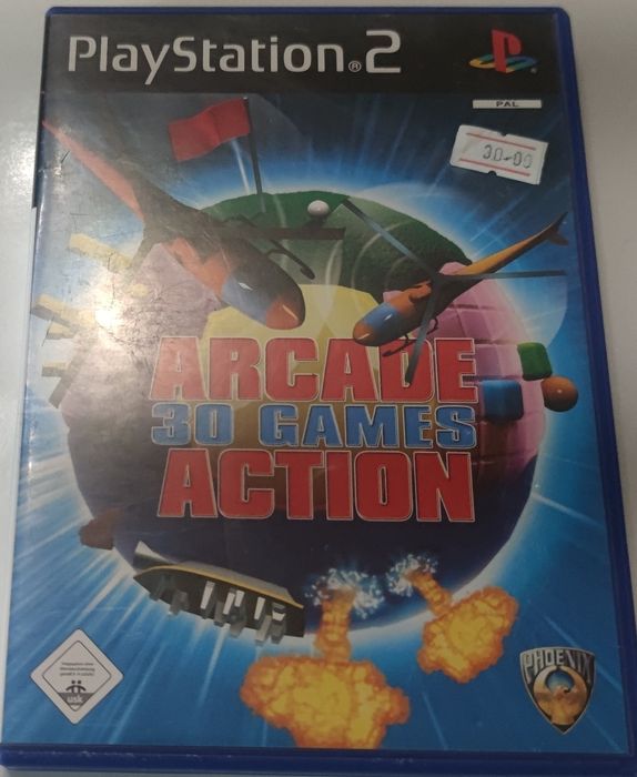 PS2-Игра-Arcade 30 Games Action