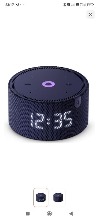 Умная колонка Яндекс Станция Мини с часами YNDX-00020