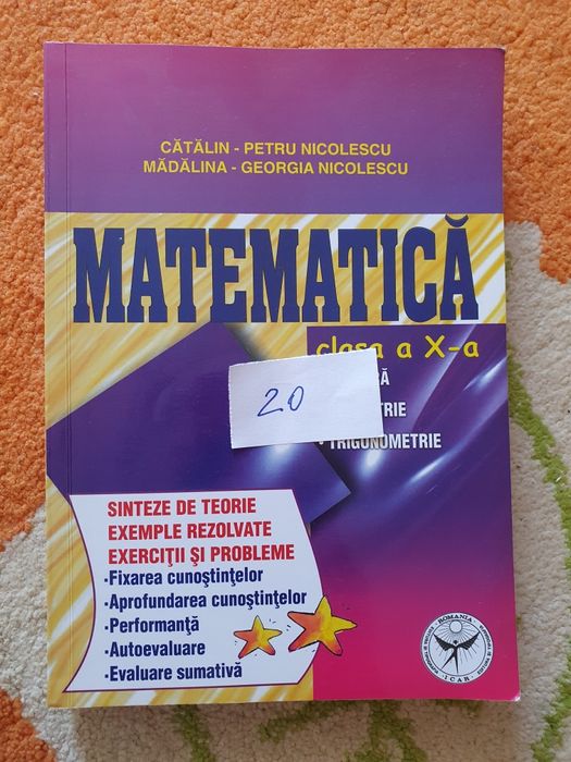 carti culegeri liceu fizica mate romana chimie