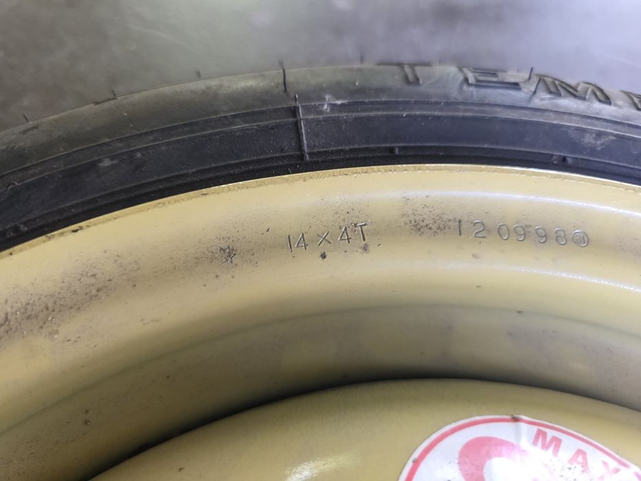 Резерна гума Патерица 14 - Toyota, Mazda, Suzuki, Kia, Hyundai