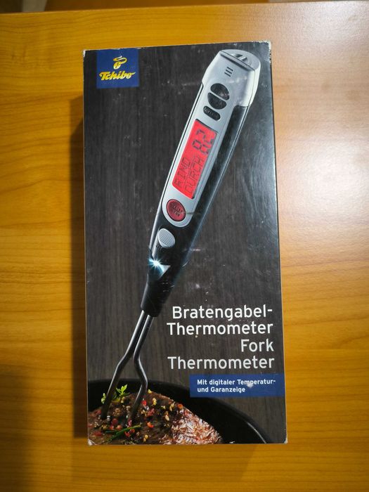 Termometru pentru carne Tchibo furca furculita