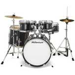 Seturi de Tobe Acustice - Millenium Focus Junior Drum Set Black
Millen