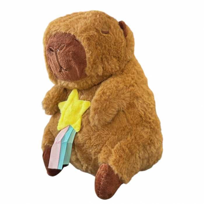 Jucărie de Plus Capibara 20 cm – Modele: Ananas, Floare, Stea, Morcov