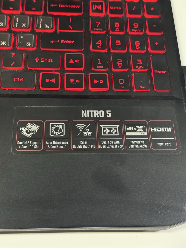 Acet nitro 5 игровой ноутбук