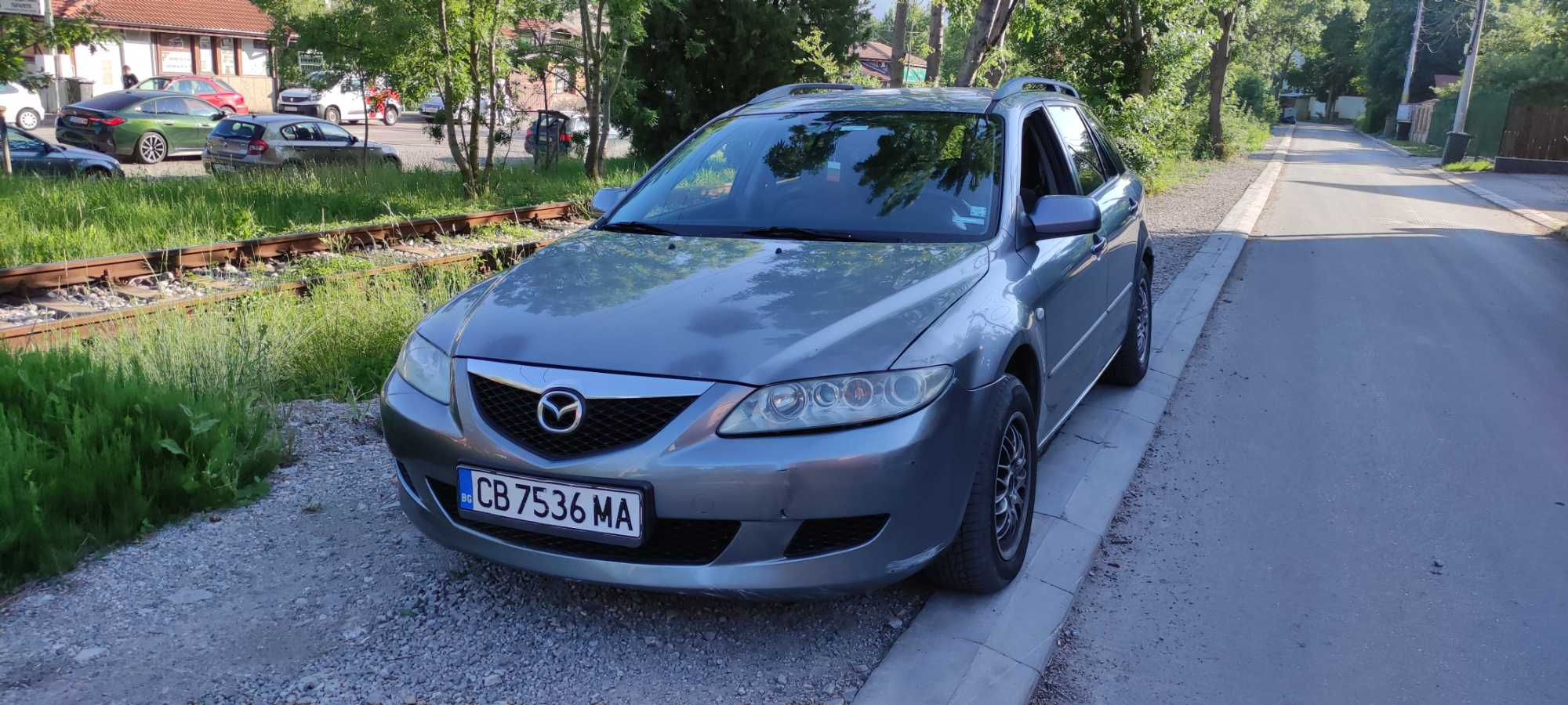МАЗДА-6 -Автоматик-Отлично състояние на двигателя и скоростите -Климат
