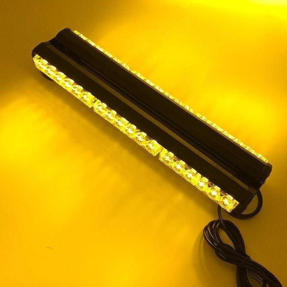 Супер мощна 36 LED аварийна сигнална лампа, 46см, 108W,12-24V,7 режима