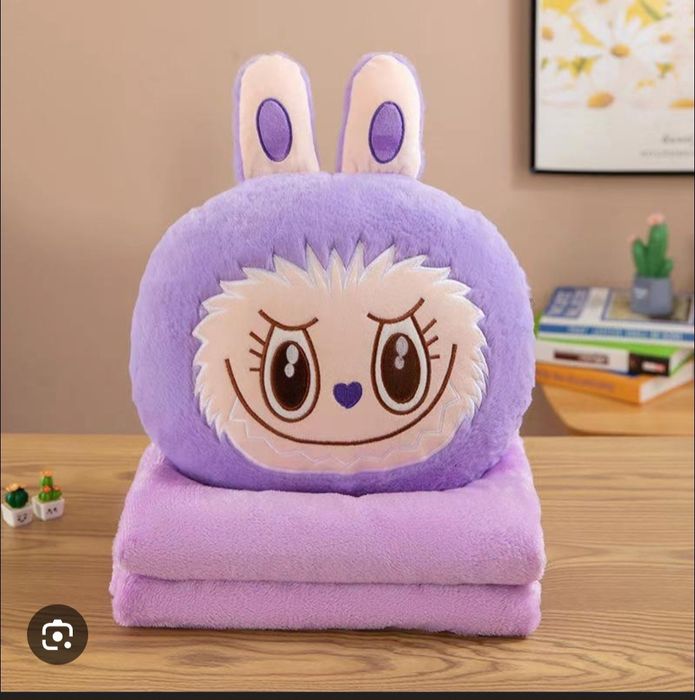 Мека Капибара възглавничка играчка и одеяло за гушкане 3-в-1