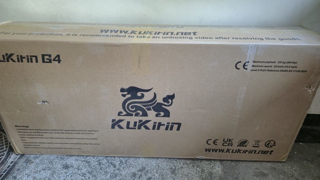 Kukirin g4 nou  .