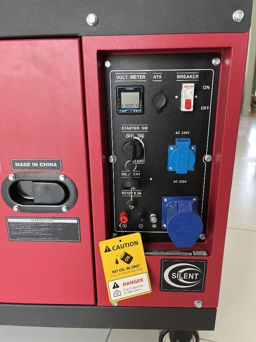 Дизельный генератор c мощностью 8кВт