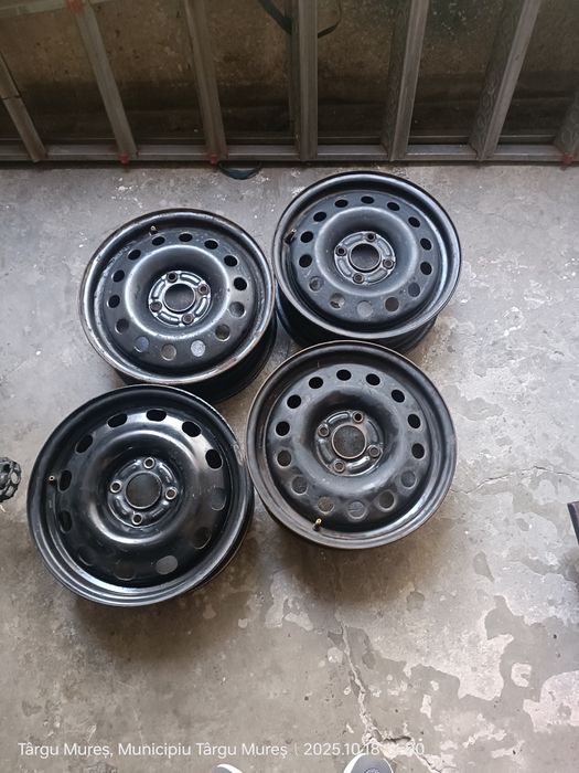 Ganta otel 4×108 r15 cu capace sí prezoane