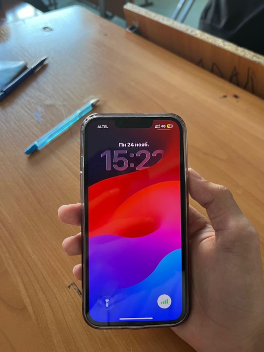 Iphone 13 минусы жок,ремонт кормеген,трешина жок идеальный состояниеде