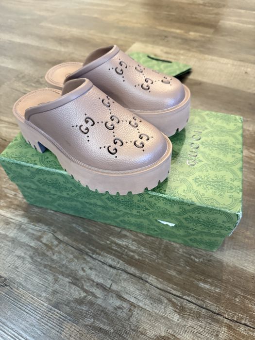 Чехли gucci черни кафеви