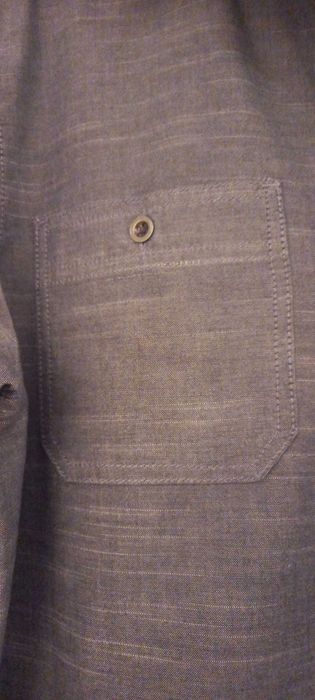 Cămașă originală Wrangler, gri, mărimea L