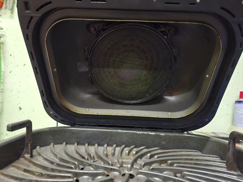 Grătar de interior și airfryer cu 6 funcții