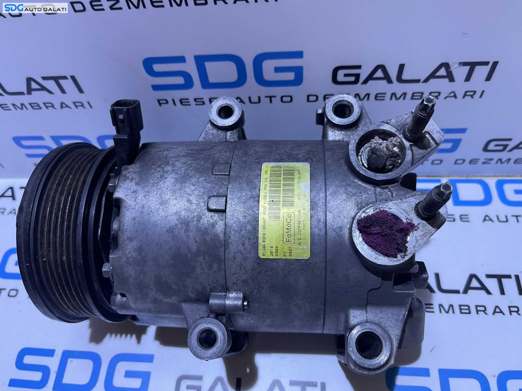 Compresor AC Aer Conditionat Clima Ford Focus 3 1.6 TDCI 2010 - 2018 Cod AV11-19D629-BB AV1119D629BB