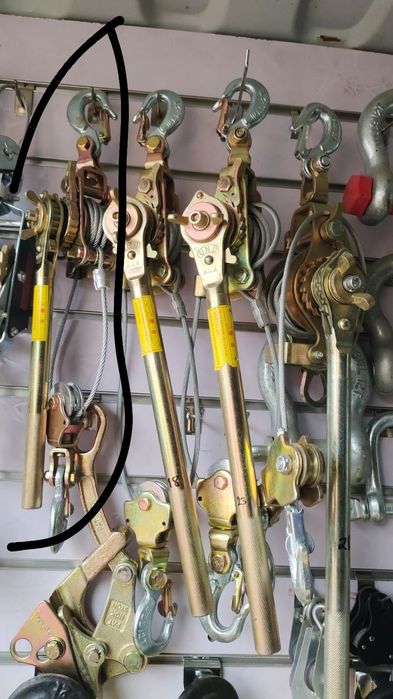 Лебедка рычажная ручная