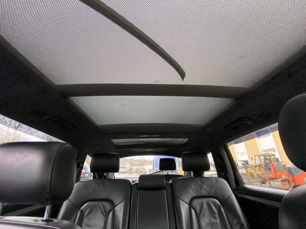 Plafon complet cu accesorii interior negru S-line Audi Q7 4L panoramic