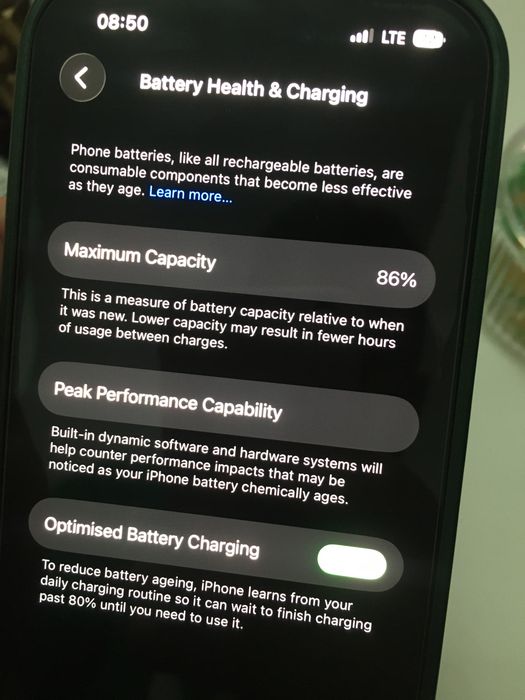 iphone 14 pro 128gb 86 baterie