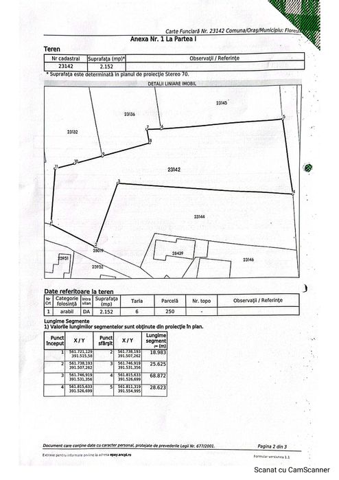 Teren de vanzare - Catina, Floresti