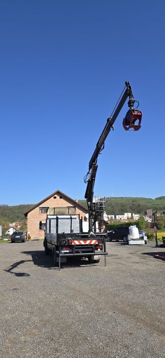 Macara forestiera MAN 8.163 7,5 t