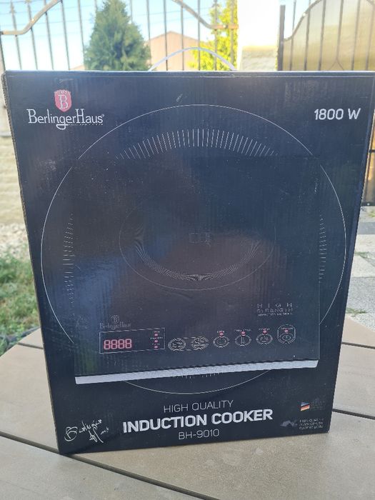 Plită cu inducție BerlingerHaus BH-9010 – 1800W – Nouă, sigilată