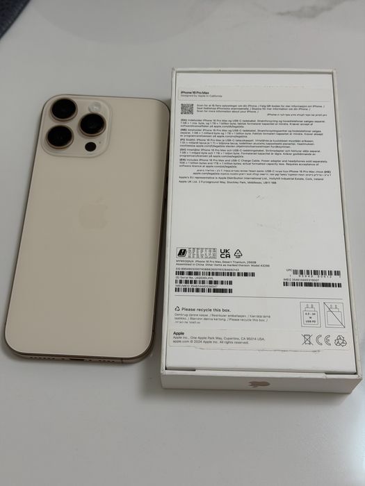 Iphone 16 PRO MAX Desert Titanium