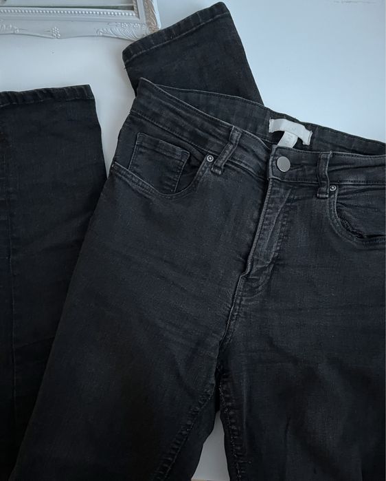 Черни дънки h&m