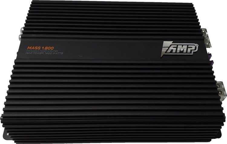 Автомобильный усилитель AMP MASS 1.800