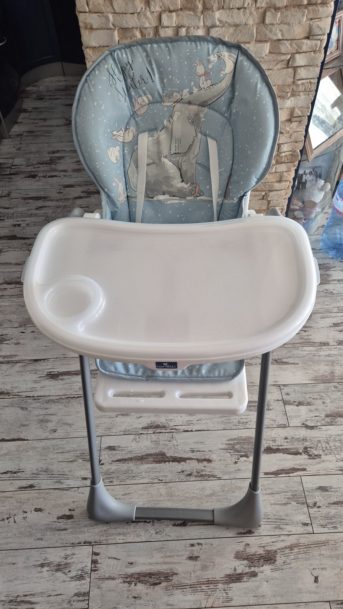 Столче за хранене Lorelli Cryspi Tender Blue Fun, Регулируемо