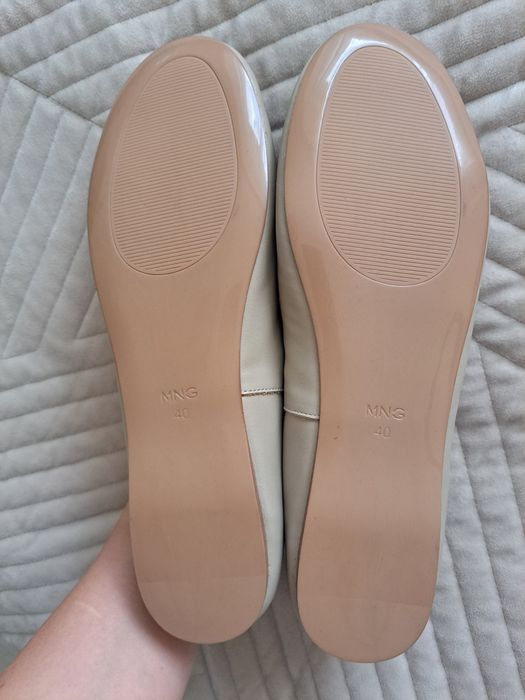 Balerini nr 40 ,piele naturala, Mango
