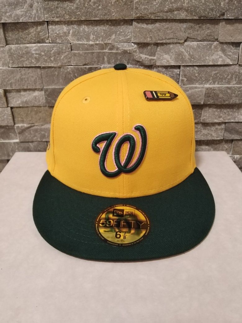 Sapca fitted 6 7/8 New Era MLB Washington Nationals