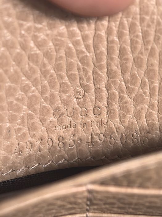 Gucci Marmont Wallet On Chain