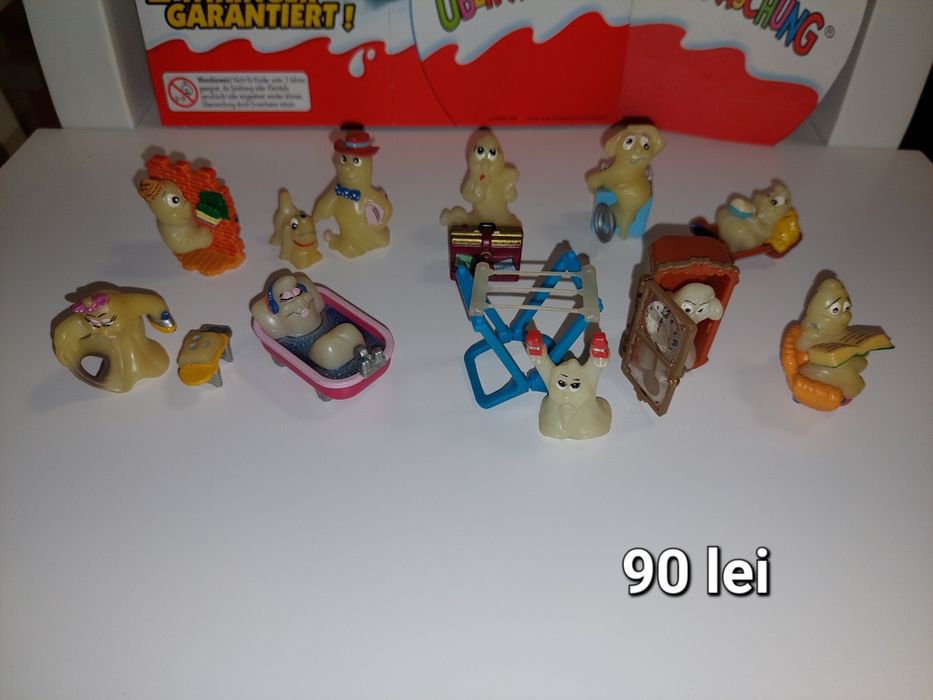 Colecții kinder Fererro anii 90