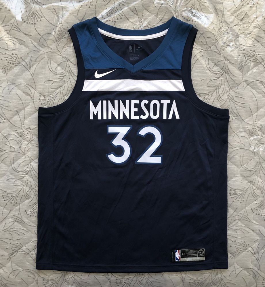 Nike NBA #32 Karl-Anthony Towns Minnesota Timberwolves Swingman Jersey