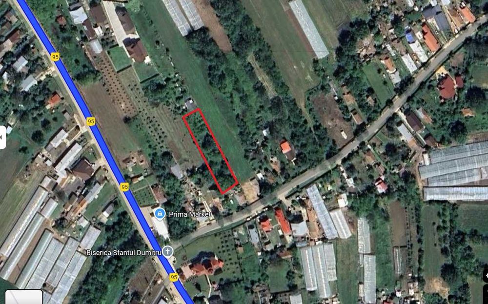 Teren Balta Doamnei sat Bâra - 2 loturi in sat pt casa