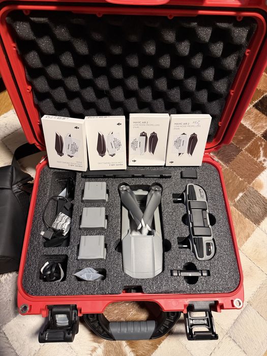 DJI Mavic Air 2 – Fly More Combo + Case Nanuk + multe accesorii