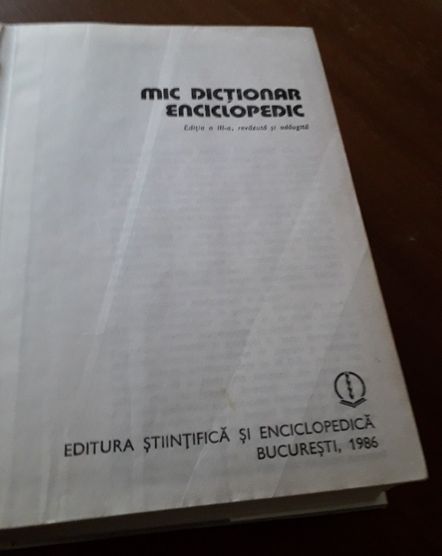 dictionar enciclopedic