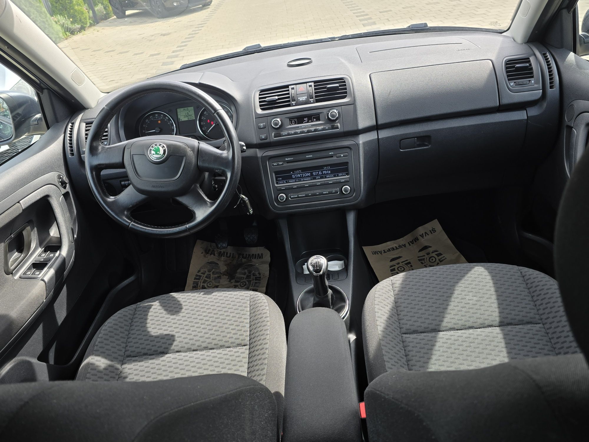 Skoda Fabia 1.2tdi GreenLine clima Senzori jante 2key impecabil