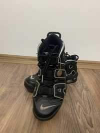 Nike Air More Uptempo Black Silver IMPECABIL!!!