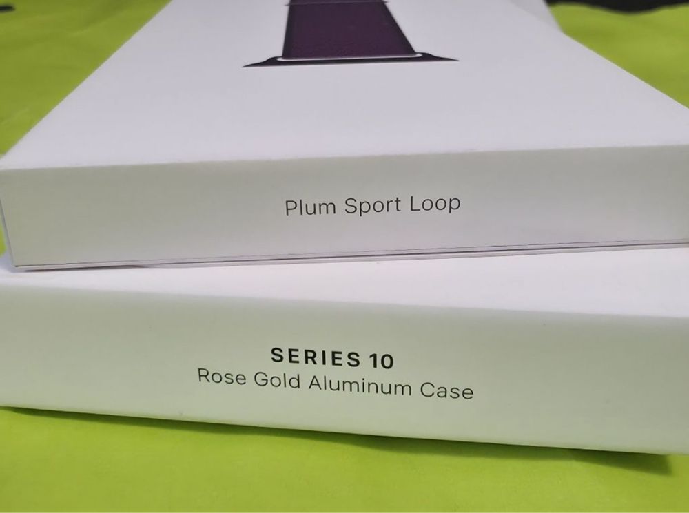 КАТО НОВ 100% 42mm Apple watch 10 GPS Гаранция Yettel 2027 Rose Gold