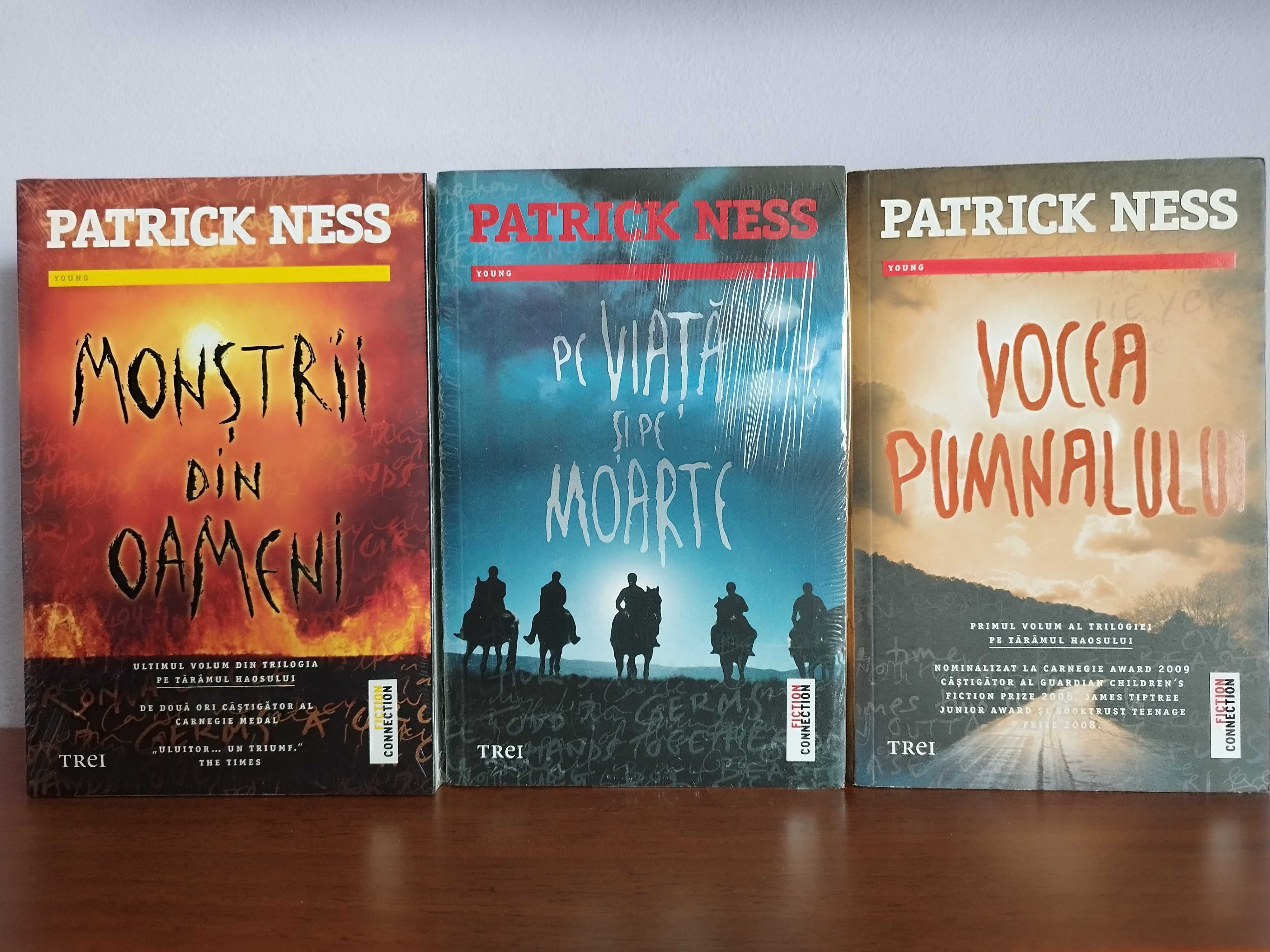 Patrick Ness - trilogia "Pe taramul haosului" (Chaos Walking)