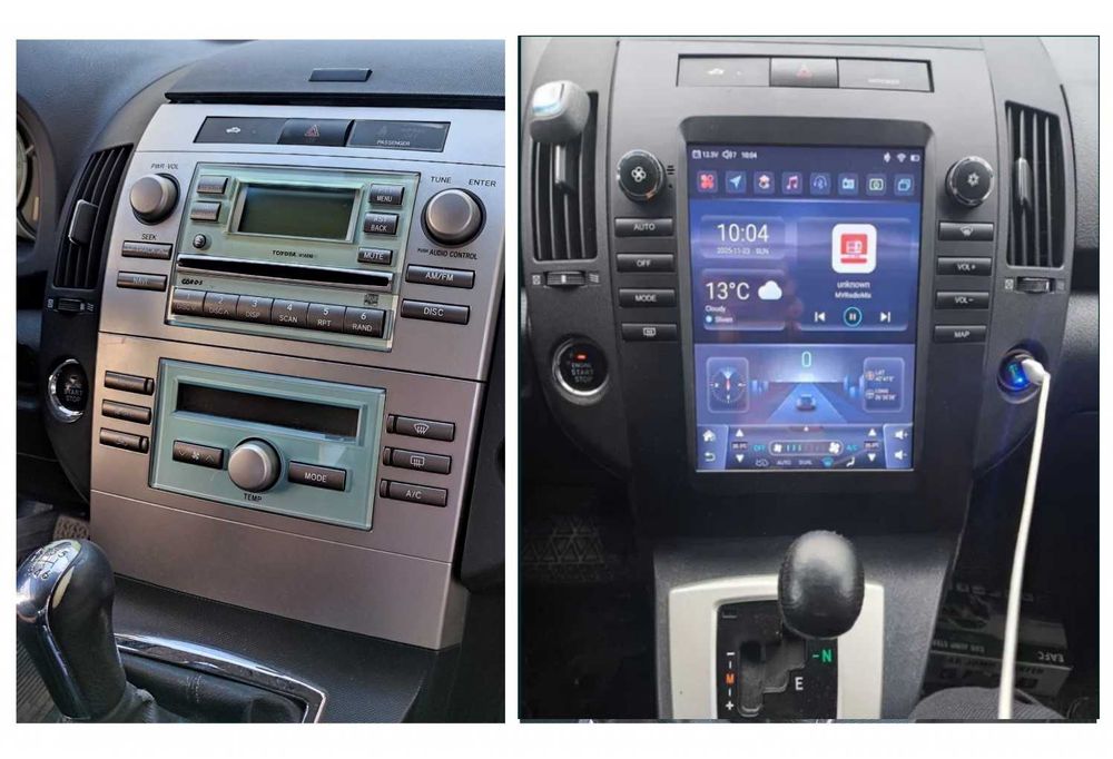 Mултимедия Андроид Навигация Toyota Corolla Verso 2004:2009 9.7 инч 4Г