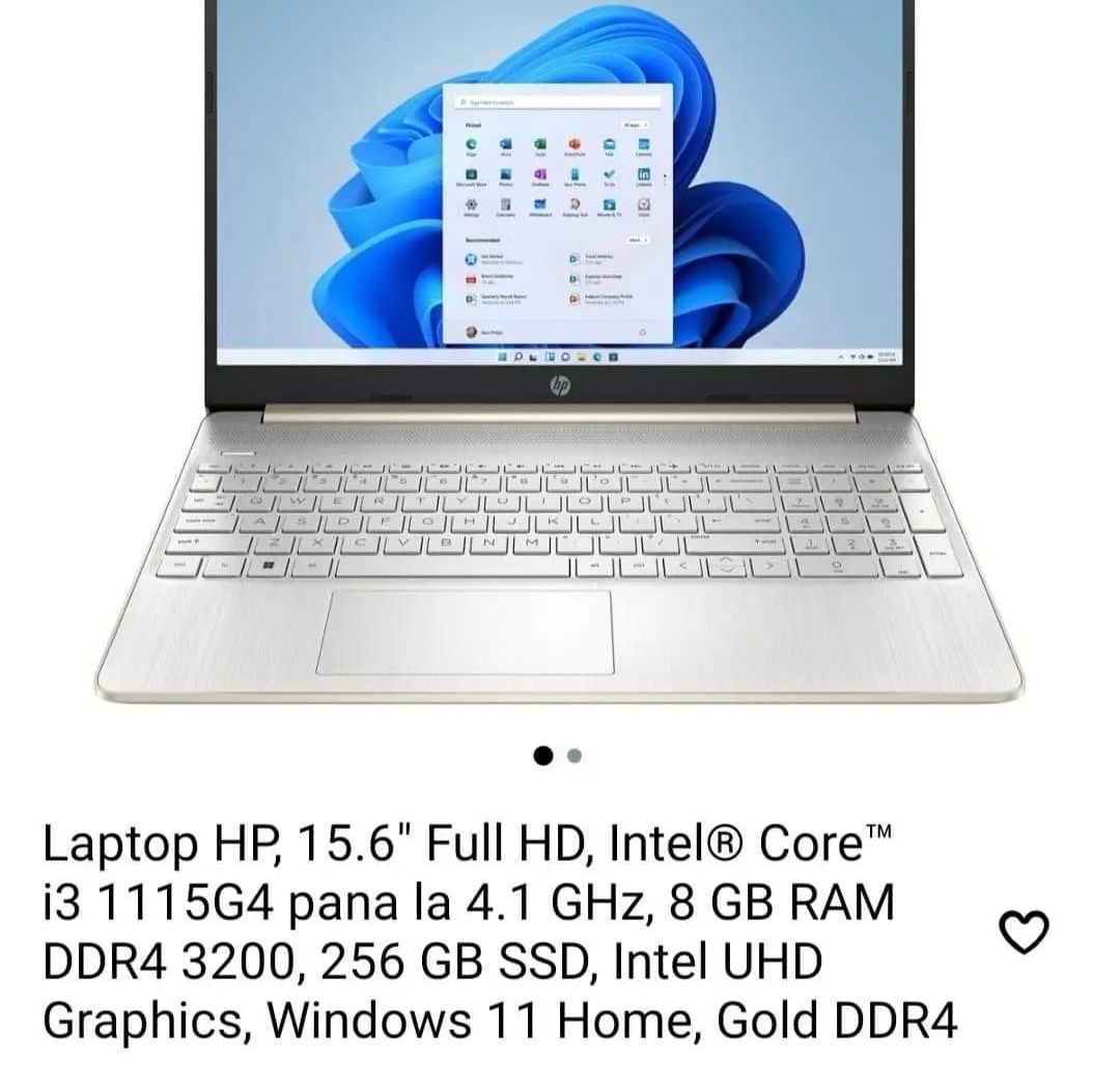 Laptop HP generația 11