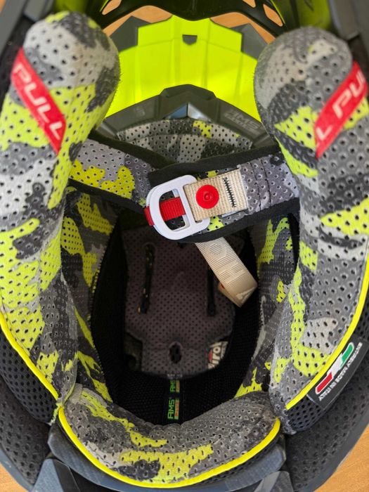 Casca Aviator 3 Fluo Yellow Matt