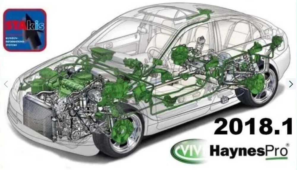 Ръководство за ремонт на автомобили Haynes Pro Stakis Atris Technik 20