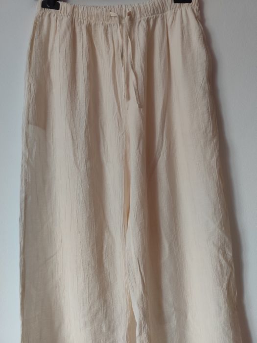Pantaloni vâscoză damă M