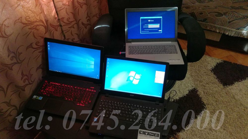 Instalez Windows 10/11/7/drivere/Office/programe/alte servicii